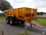 Tracteur avec benne Massey Ferguson 8480