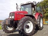 Tracteur avec benne Massey Ferguson 115 CH