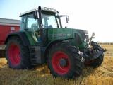 Tracteur avec benne Fendt 714