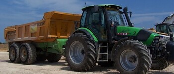 Deutz AX 190CH + BENNE TP 