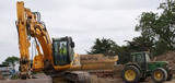 Tracteur avec benne John Deere 20 T